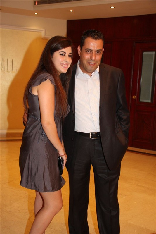 Press conference of Mr Arab world 2012